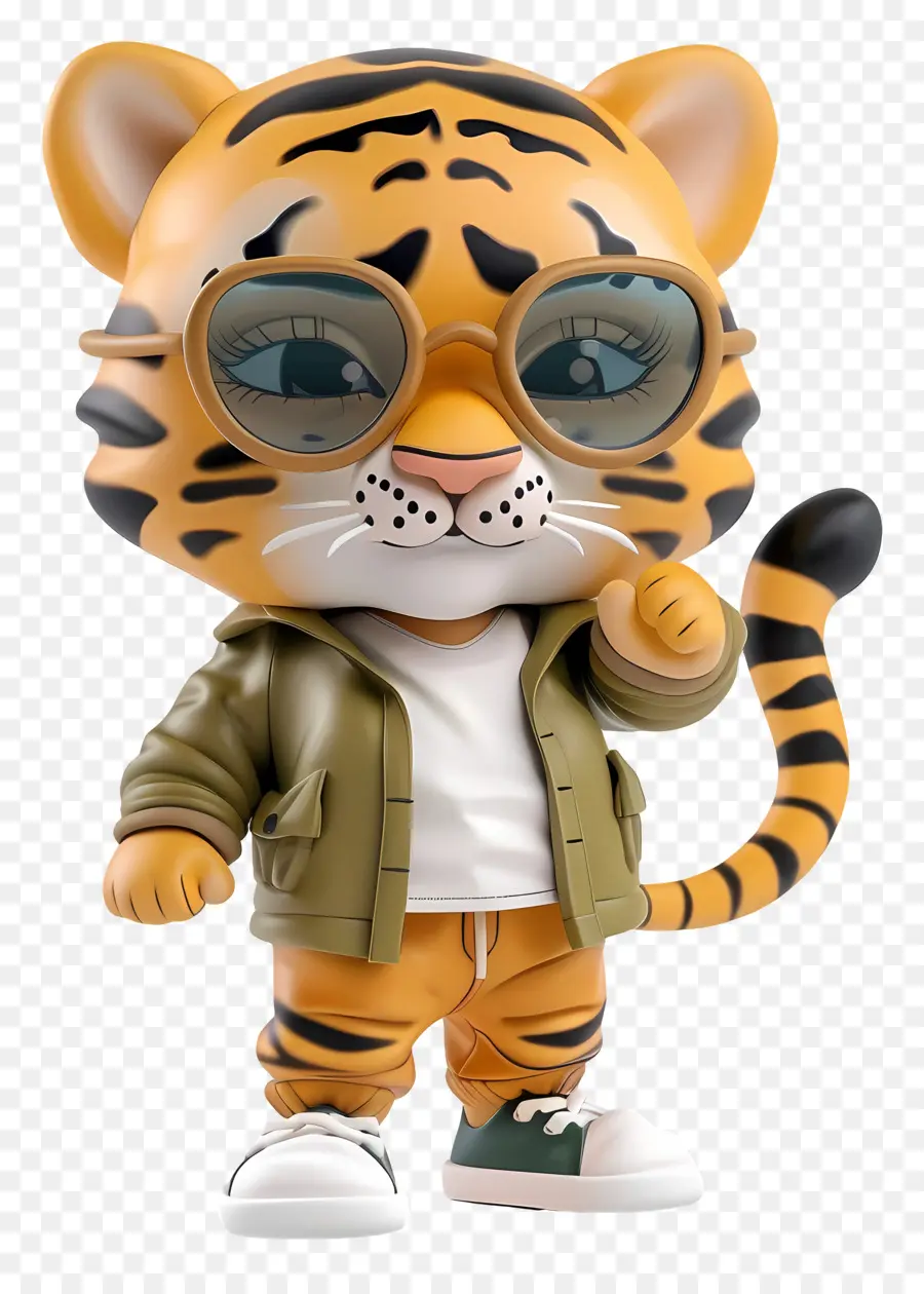 3d Tiger，Juguete Tigre PNG