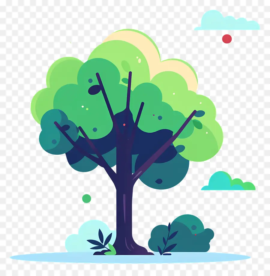 árbol Cubierto De Musgo，Árbol PNG