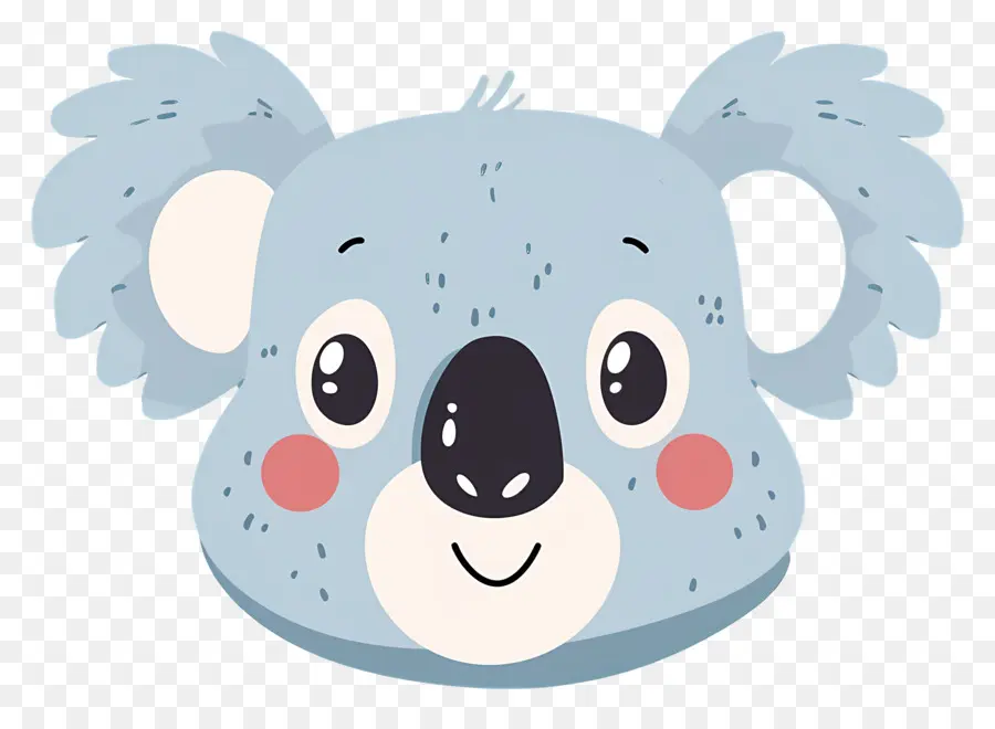 Linda Cara De Koala，De Dibujos Animados De Koala PNG