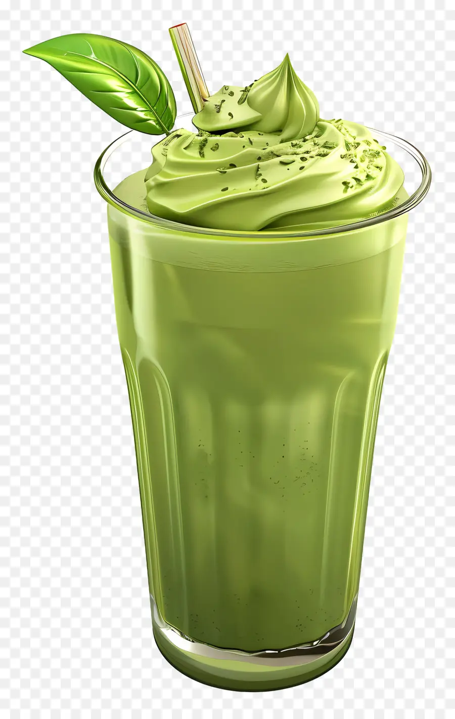 Beber Té Matcha，Batido Verde PNG