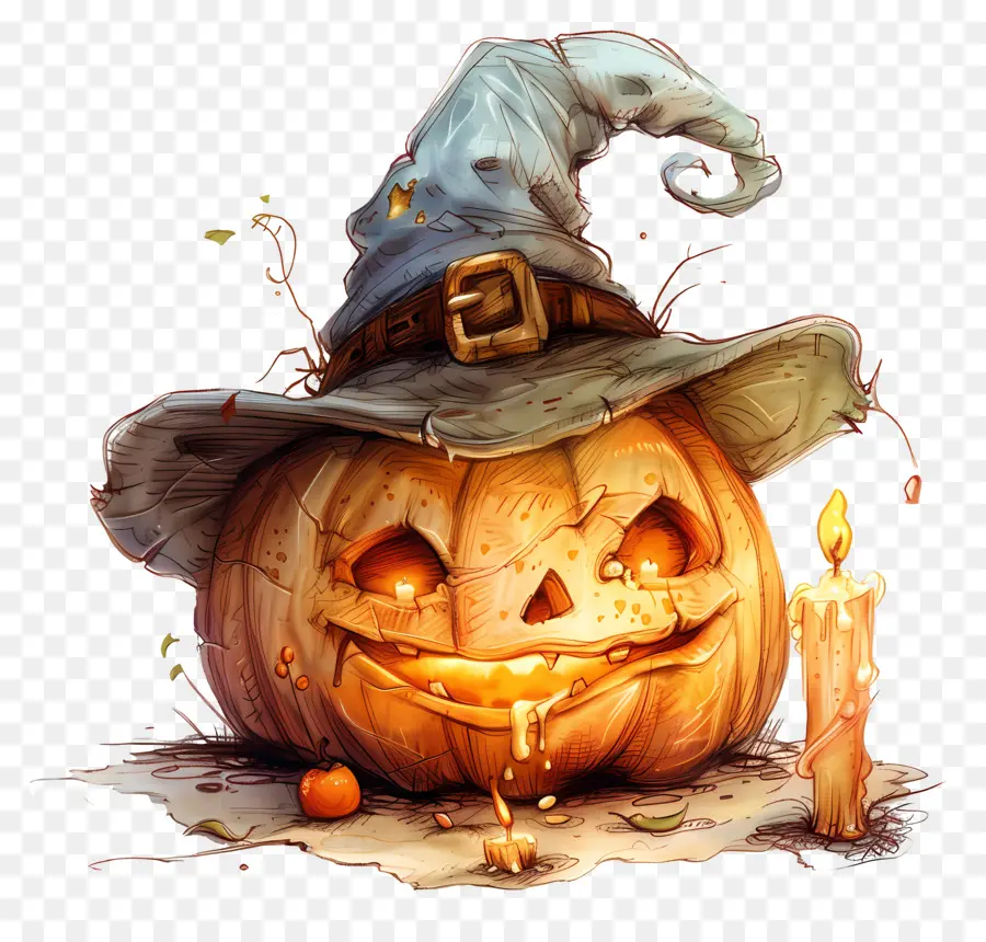 La Calabaza De Halloween，Halloween PNG