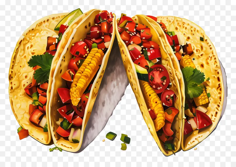 Tacos，La Salsa PNG