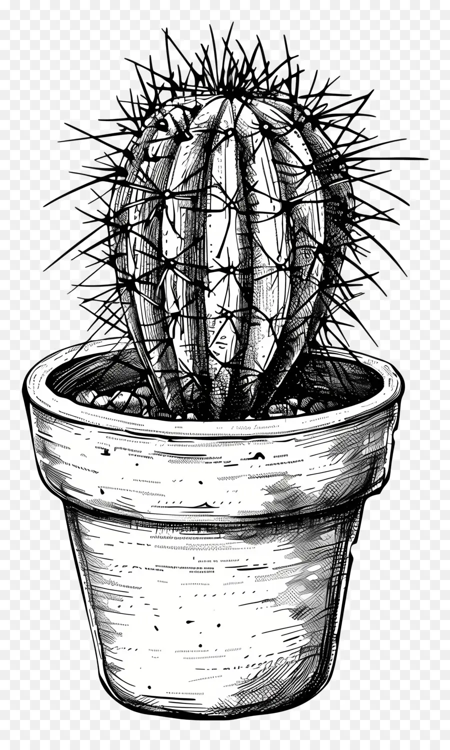 Cactus En Maceta，Cactus PNG