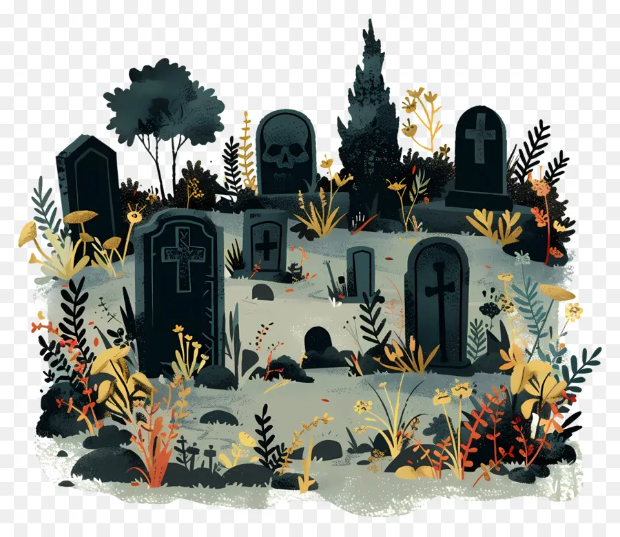 Graveyard，Cementerio PNG