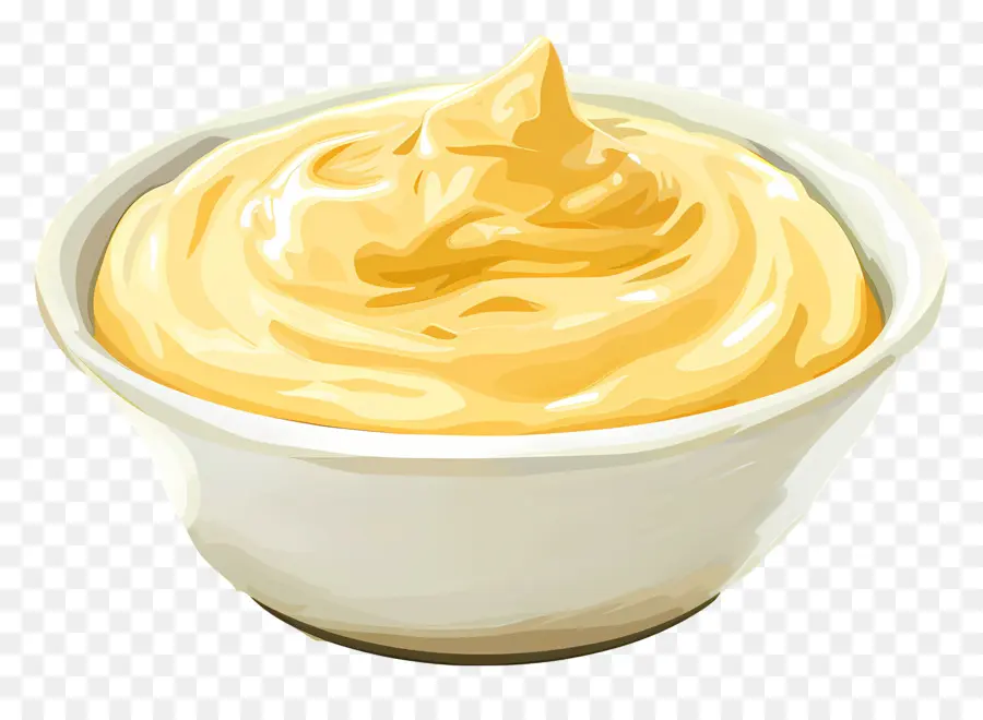 Salsa De Queso，Mostaza Amarilla PNG