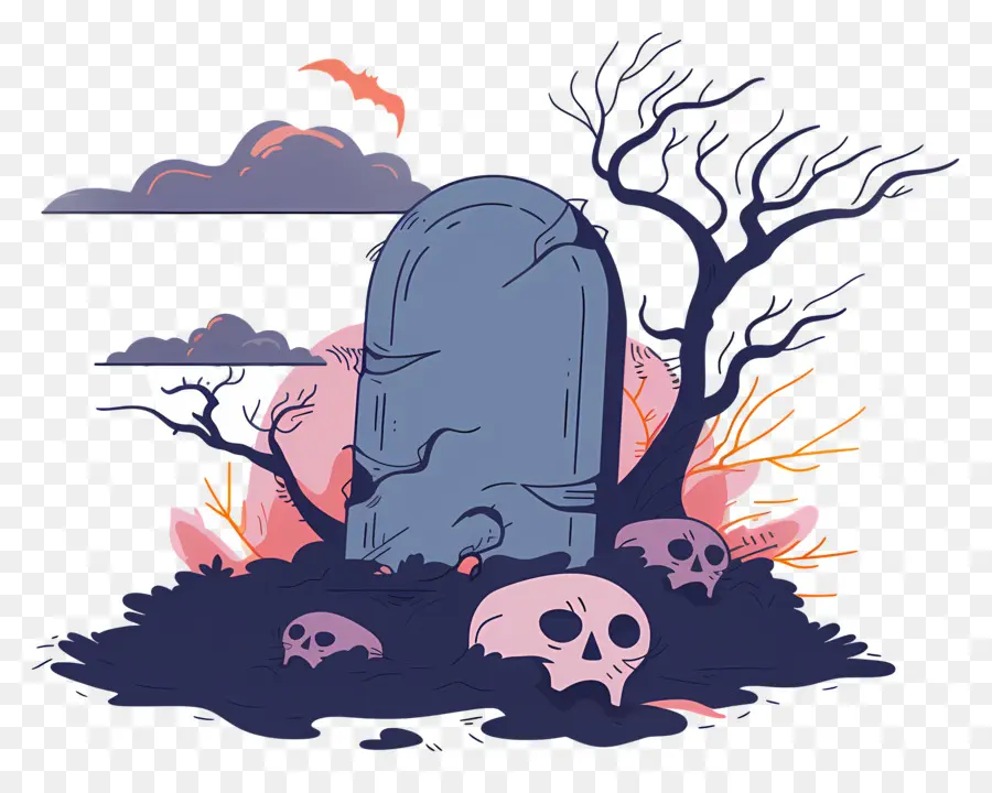 Halloween De Desecho，Cementerio PNG