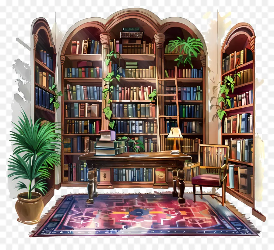 Biblioteca，Libros PNG