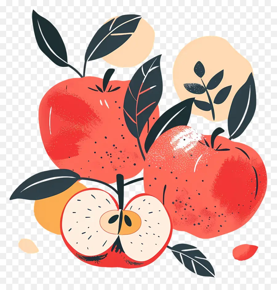 Las Manzanas，Frutas PNG