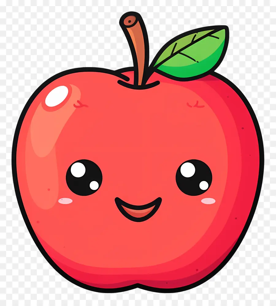 Lindo Apple，Dibujos Animados De Apple PNG