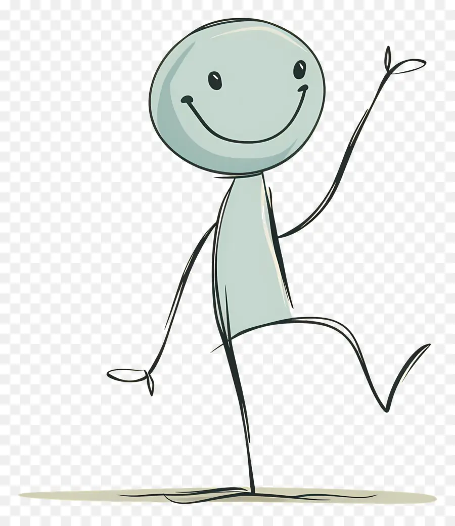 Stickman De Baile，Figura De Palo PNG