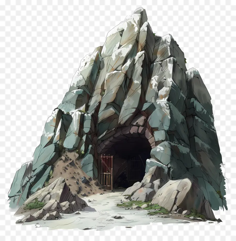 Entrada De La Mía，Entrada De La Cueva PNG