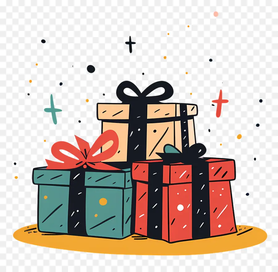 Regalos De Navidad，Christmas Presenta PNG