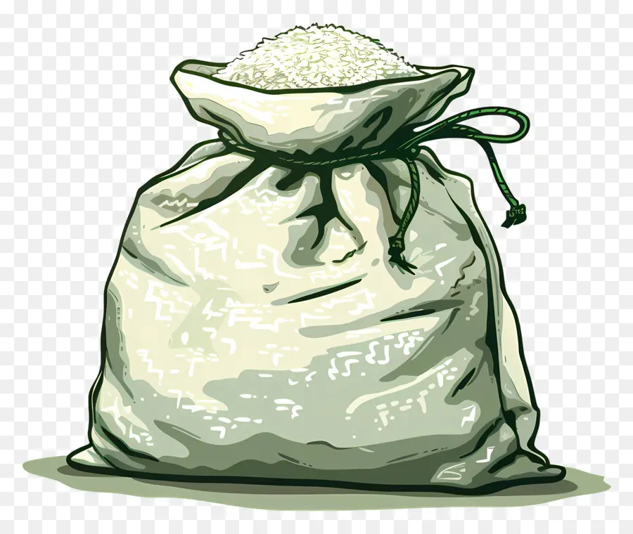 Bolsa De Arroz，Burlap Saco PNG