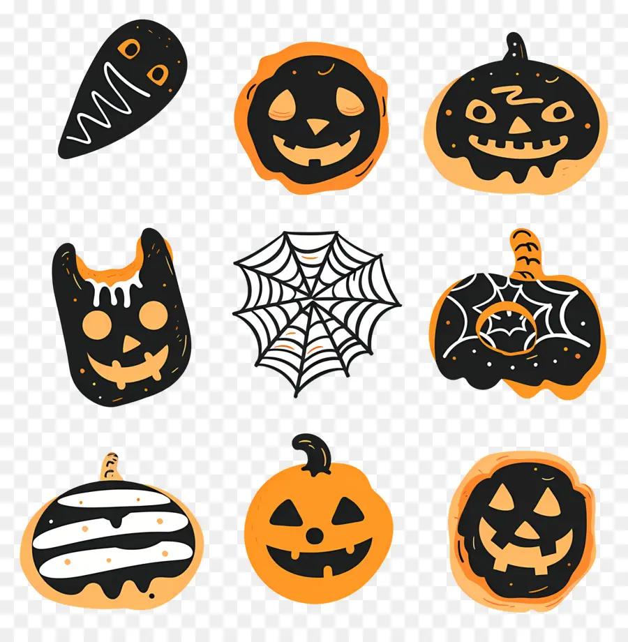 Galletas De Halloween，Halloween PNG