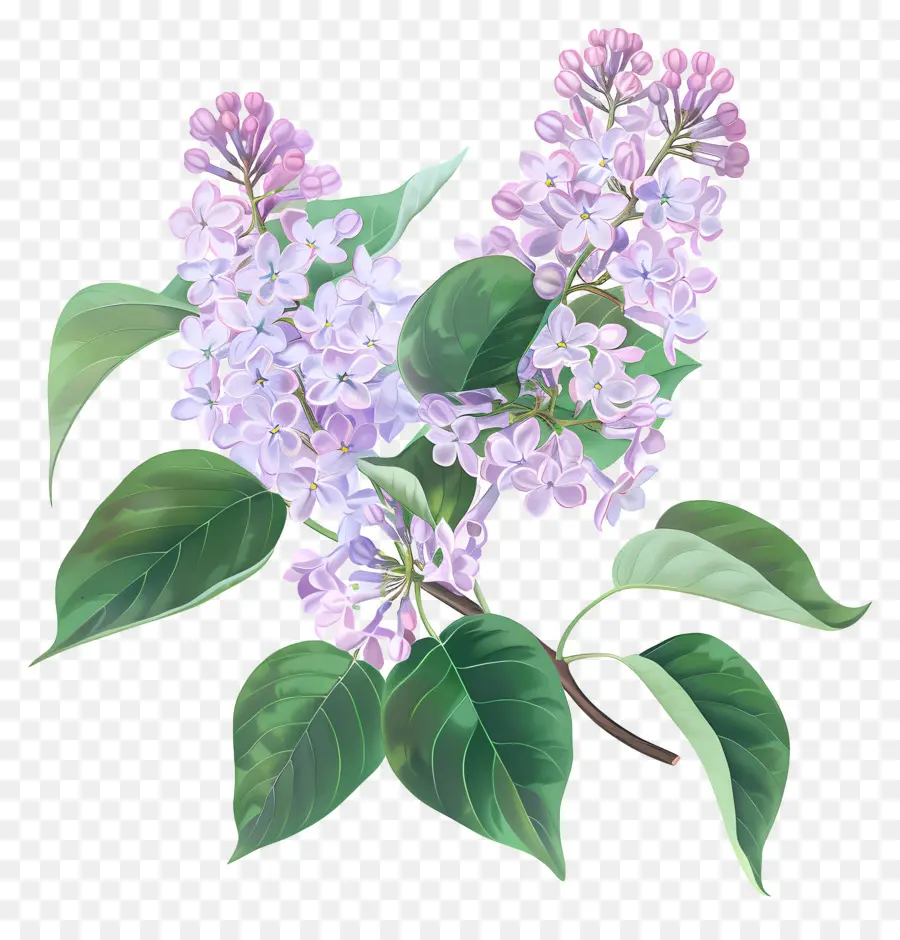 Chino Lila，Flores De Color Lila PNG