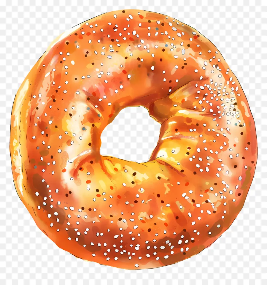 Bagel，Pan PNG