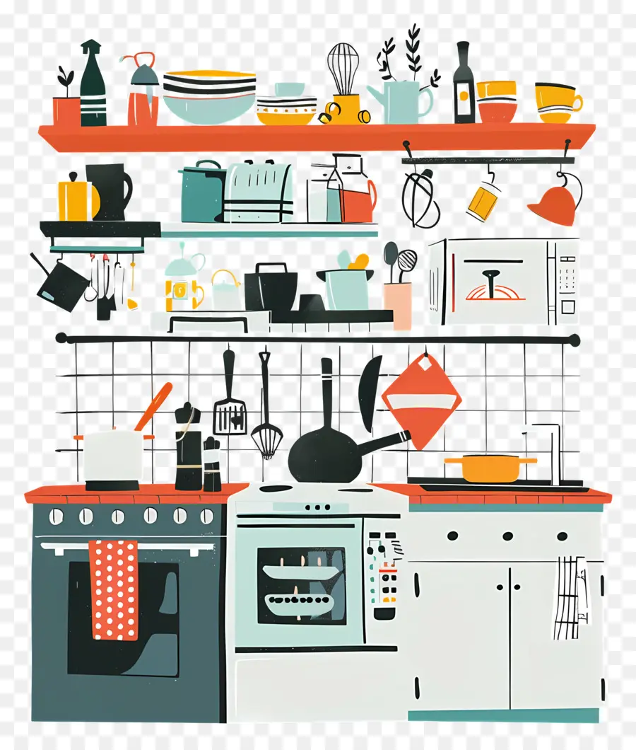 Cocina，Electrodomésticos De Cocina PNG