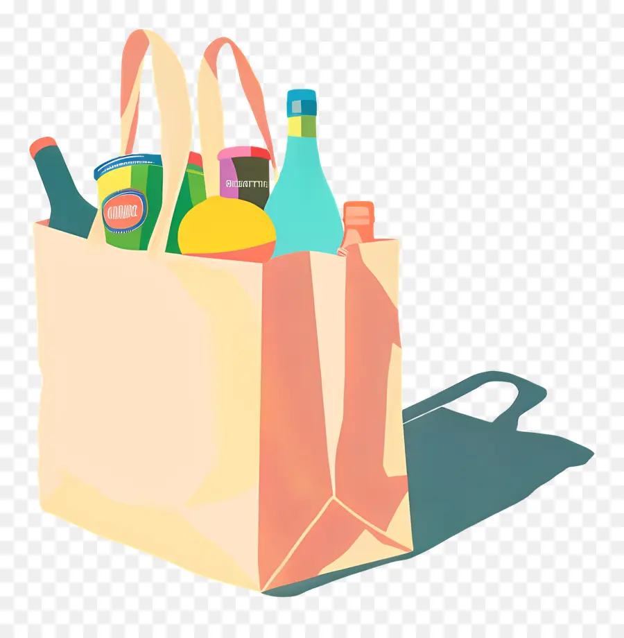 Bolsa De Comestibles，Bolsa De Compras PNG