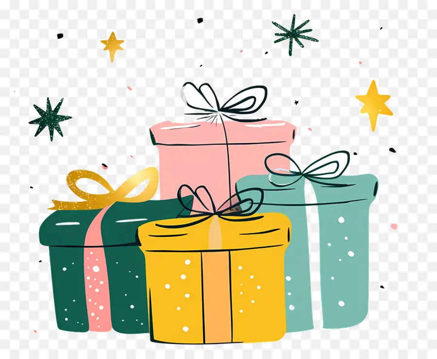 Regalos De Navidad，Christmas Presenta PNG