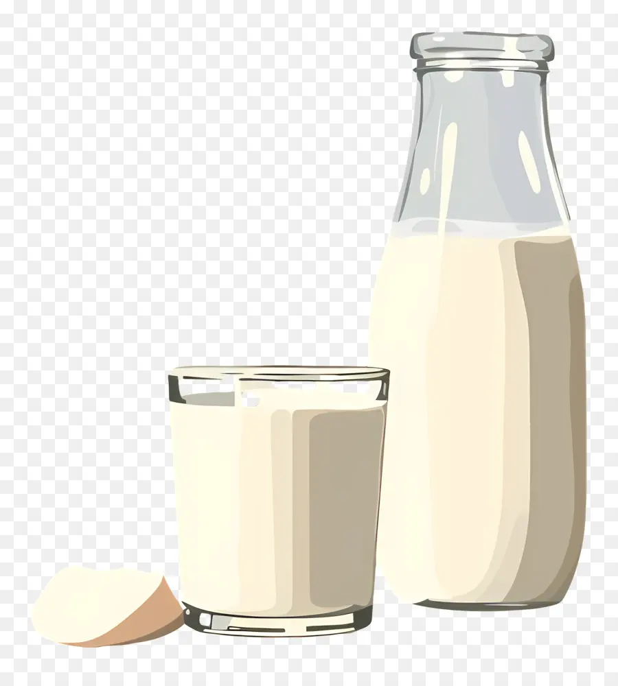 La Leche，Botella De Vidrio PNG