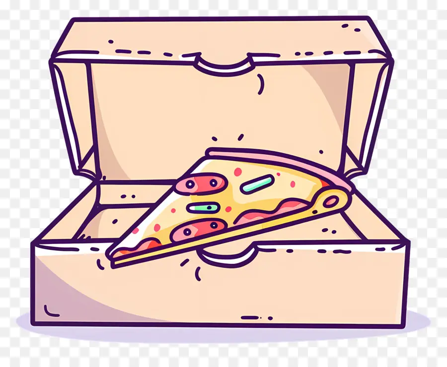 Caja Con Pizza，Pizza PNG