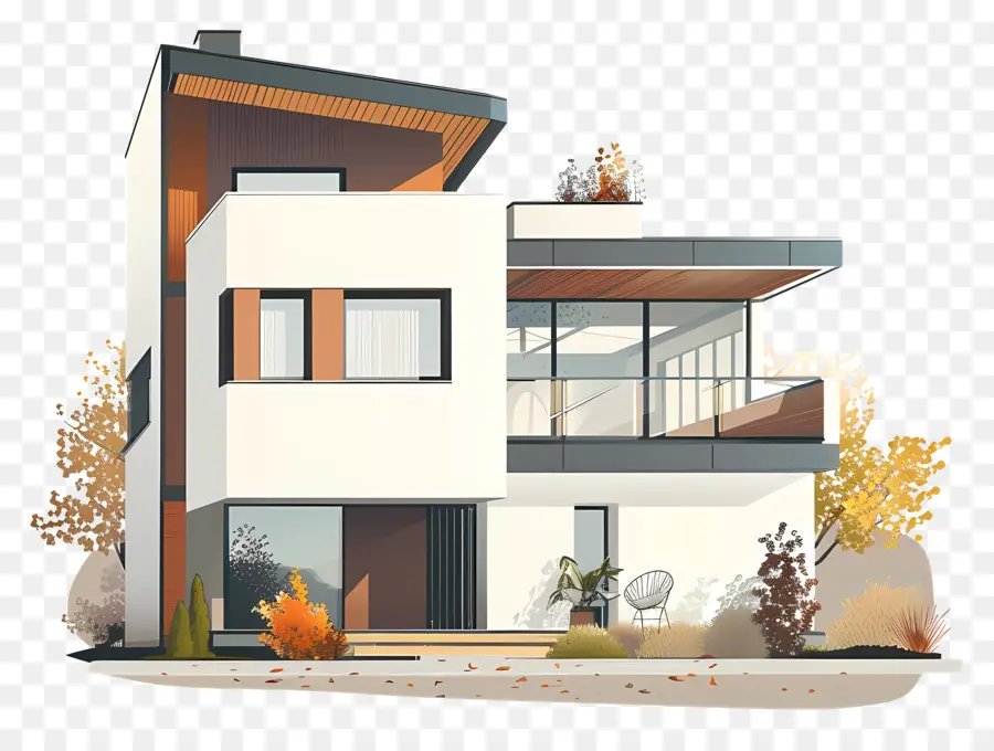 Modern House，Casa Moderna De Diseño PNG