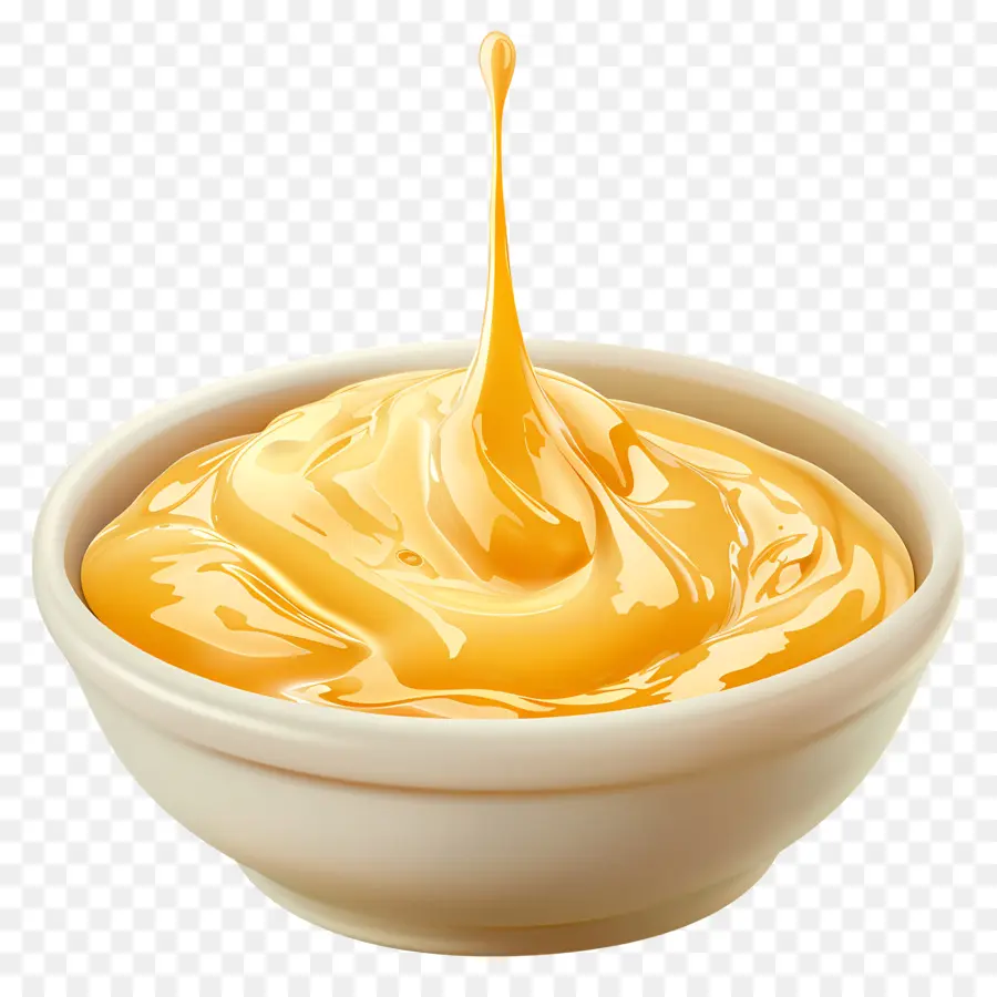 Salsa De Queso，Tazón De Fuente Blanco PNG