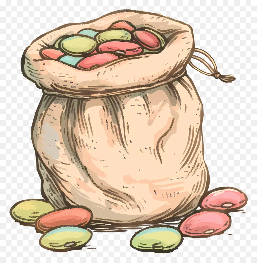 Bolsa De Frijoles，Dulces PNG