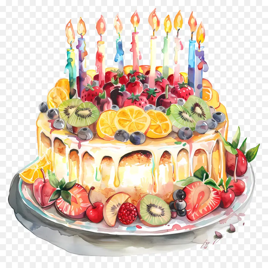 Pastel De Cumpleaños，Pastel PNG