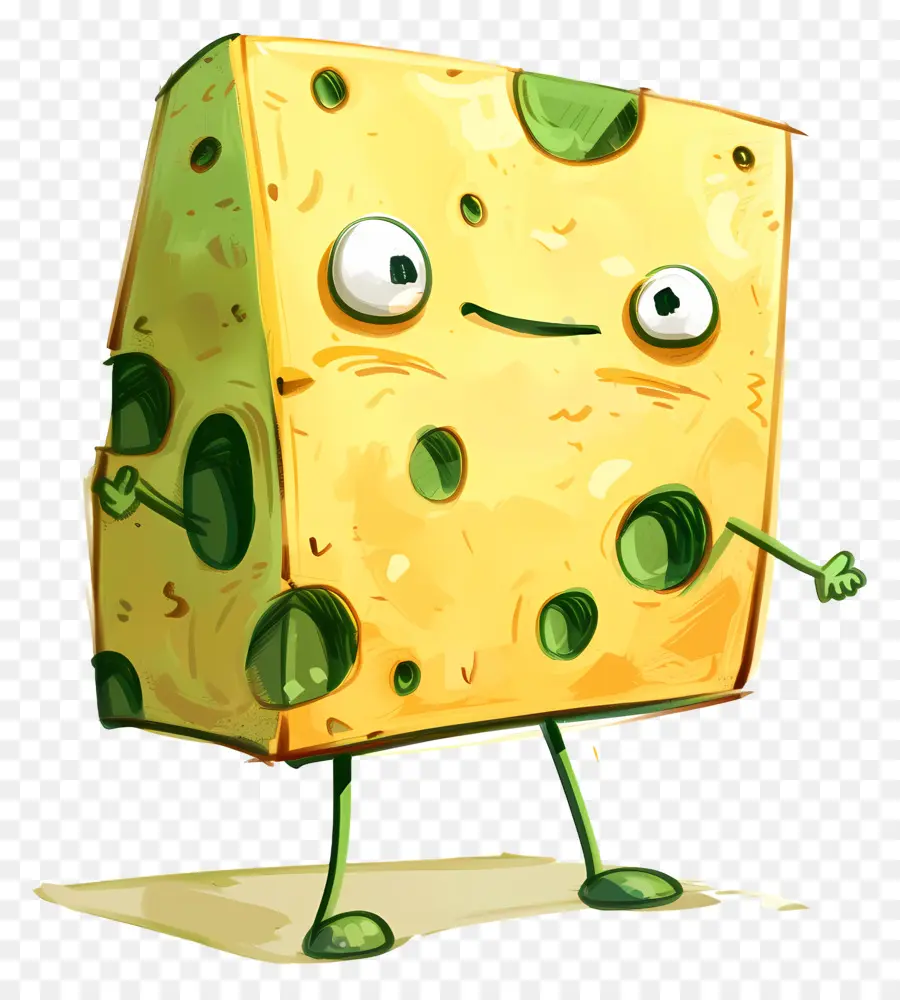 Dibujos Animados De Queso，Personaje De Dibujos Animados PNG