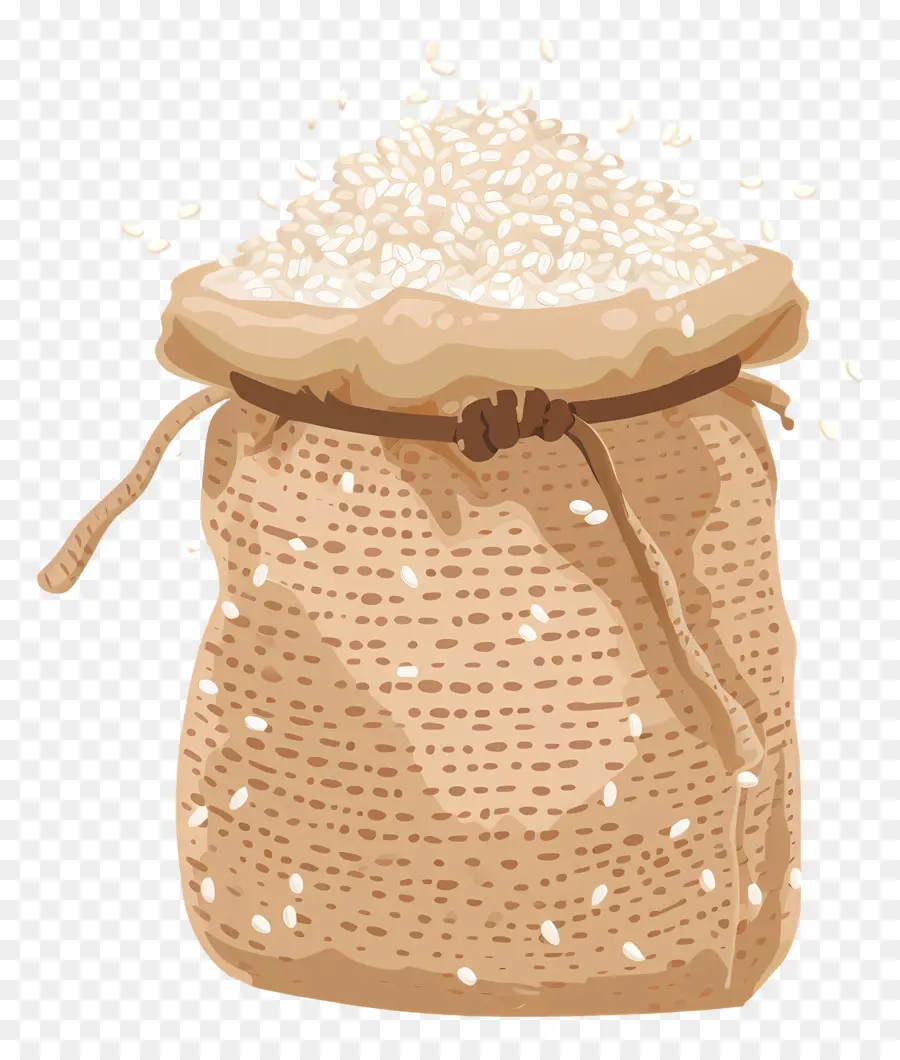 Bolsa De Arroz，Arroz Blanco PNG