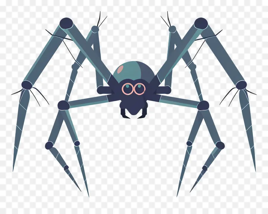 Araña，Araña Azul PNG