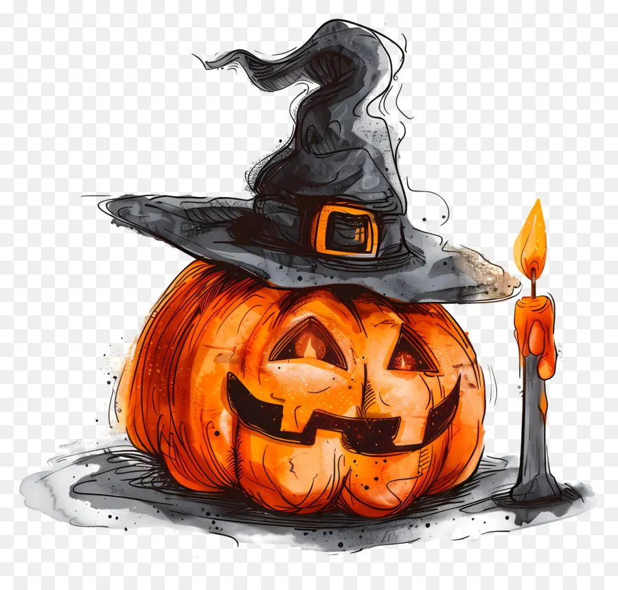 La Calabaza De Halloween，Halloween PNG