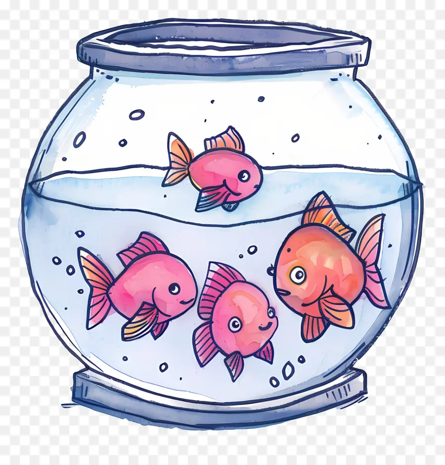 Fish Bowl，Pez PNG