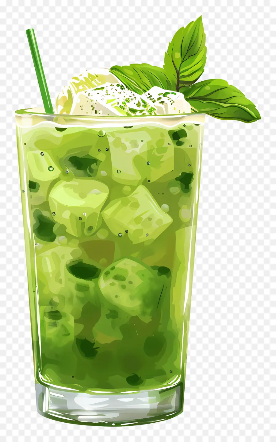 Beber Té Matcha，Té Verde PNG