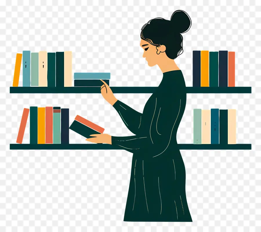 Lady Keening Books，Bookshelf PNG