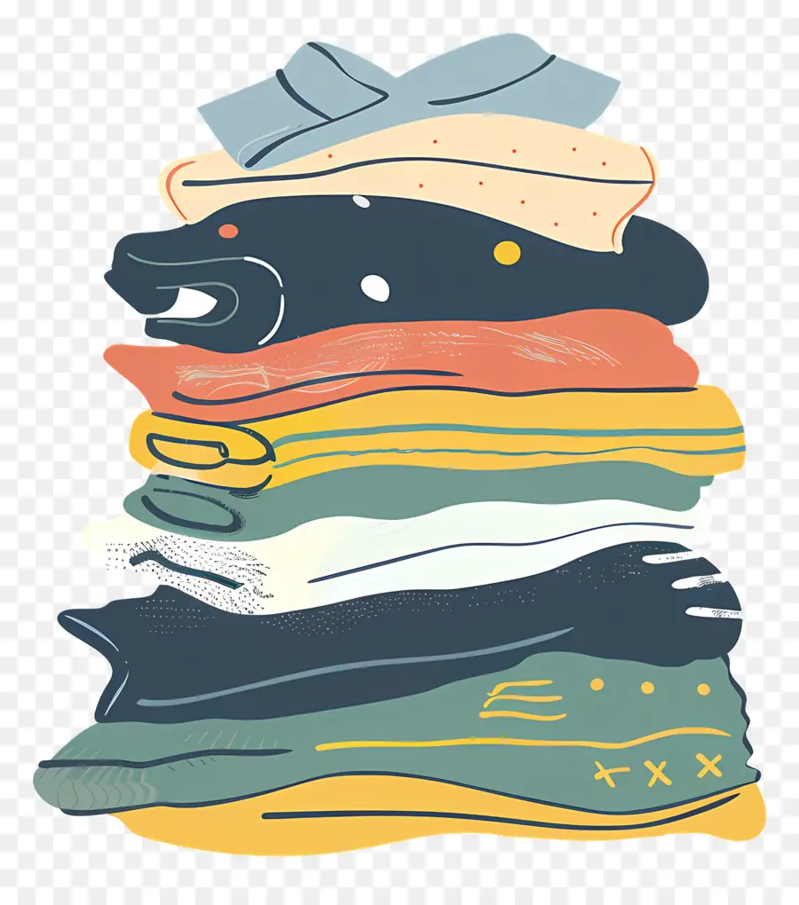 Pila De Ropa，Clothes PNG