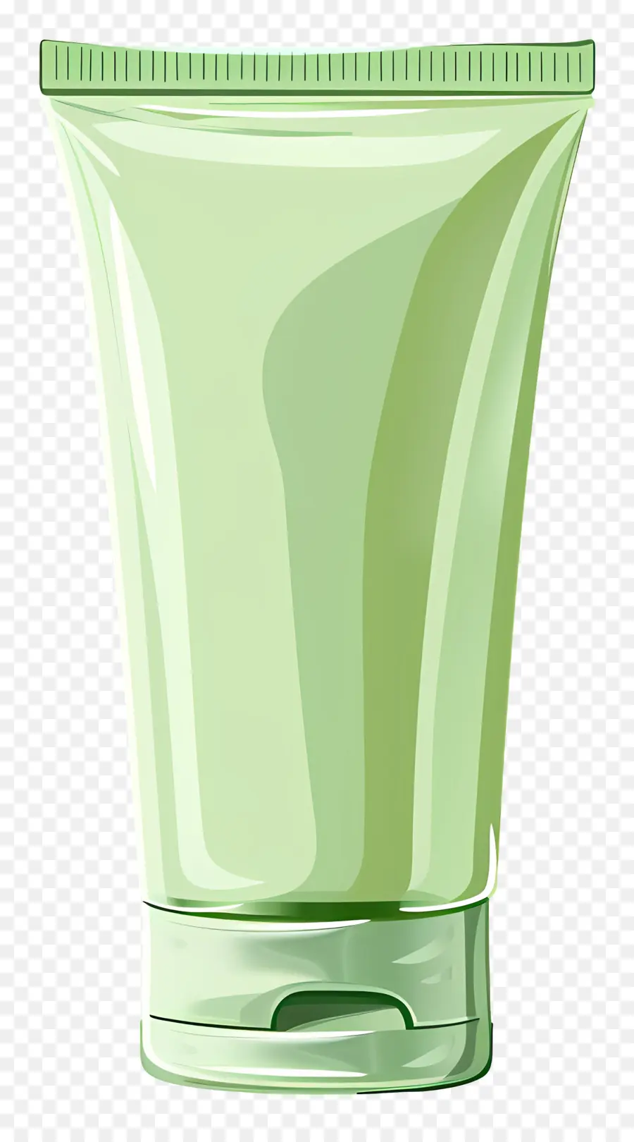 Tubo De Crema，Recipiente De Plástico Verde PNG