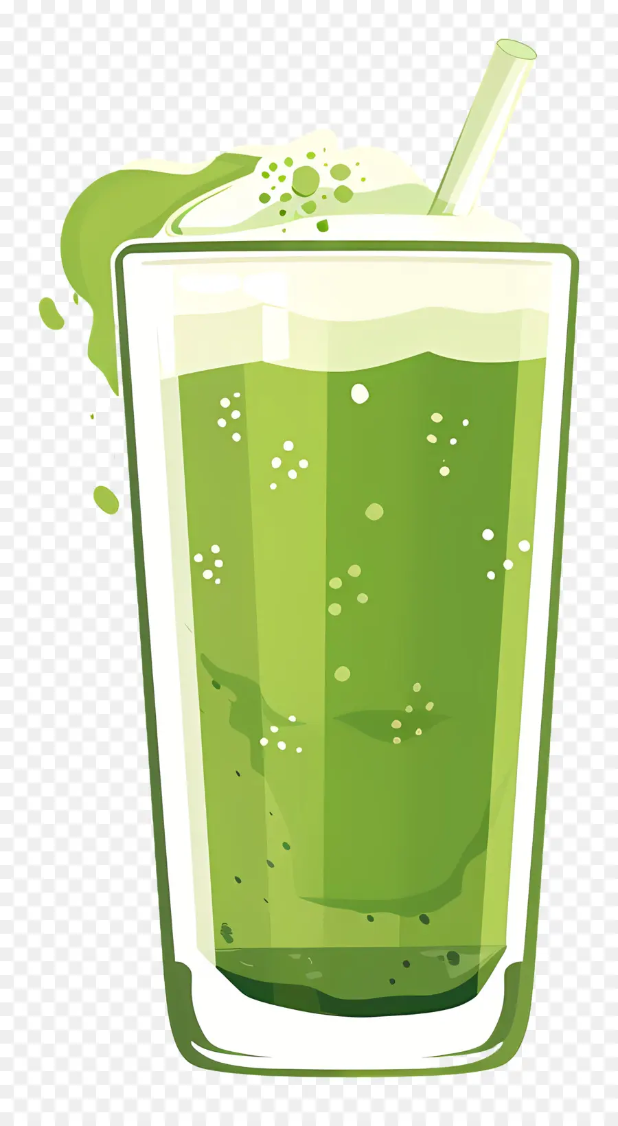 Batido De Matcha，Batido Verde PNG