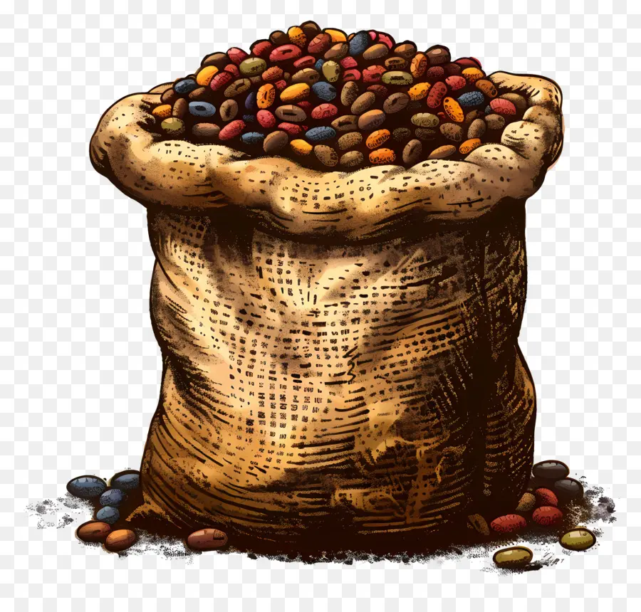 Bolsa De Frijoles，Los Cacahuetes PNG