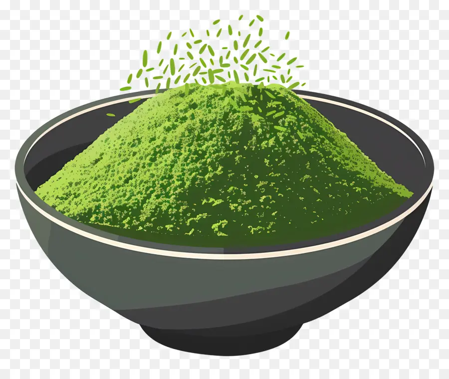 Matcha En Polvo，Matcha Té Verde PNG