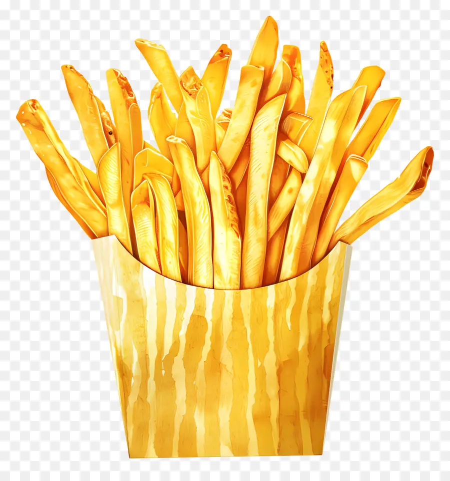 Las Papas Fritas，Comida Rápida PNG