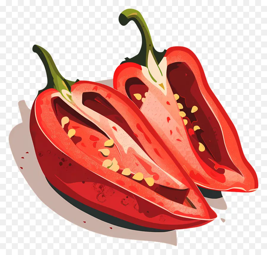 Rodajas De Pimiento，Pimiento PNG