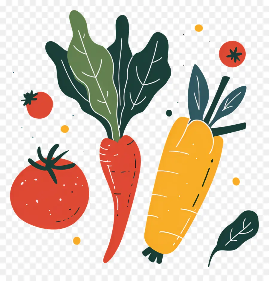 Verduras，Las Zanahorias PNG