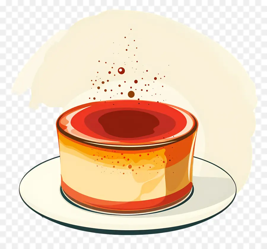 La Crème Brûlée，Pudín De Chocolate PNG