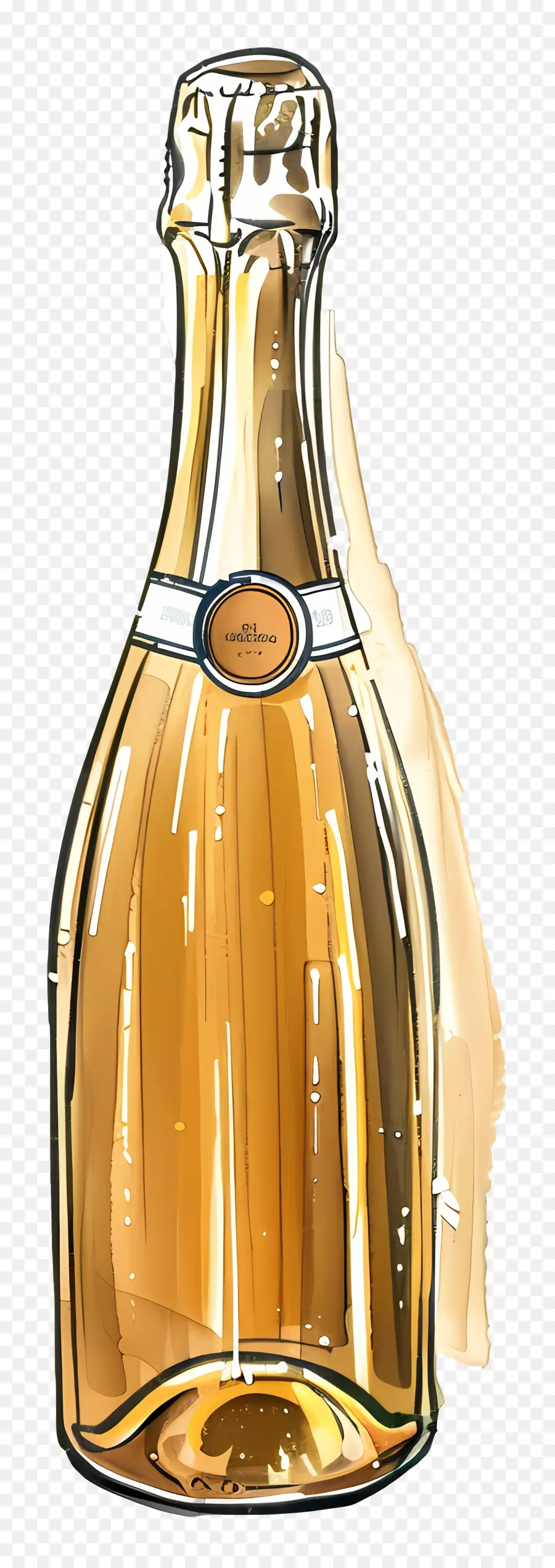 Botella De Champagne，Champaña PNG