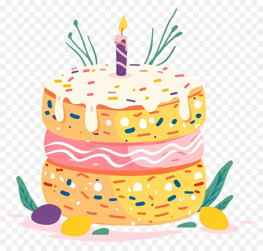 La Pascua Pastel，Pastel De Cumpleaños PNG