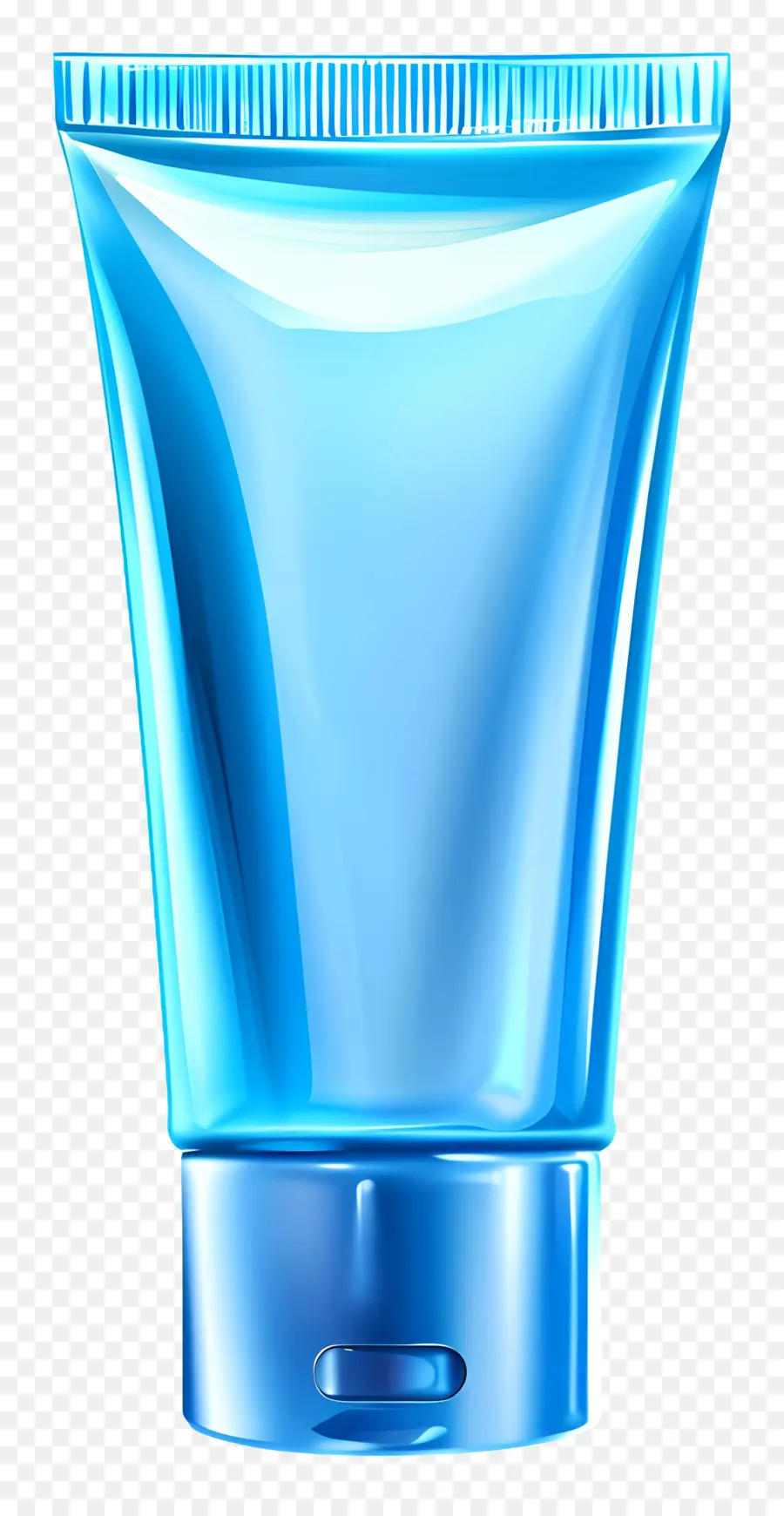 Tubo De Crema，Tubo De Plástico Azul PNG