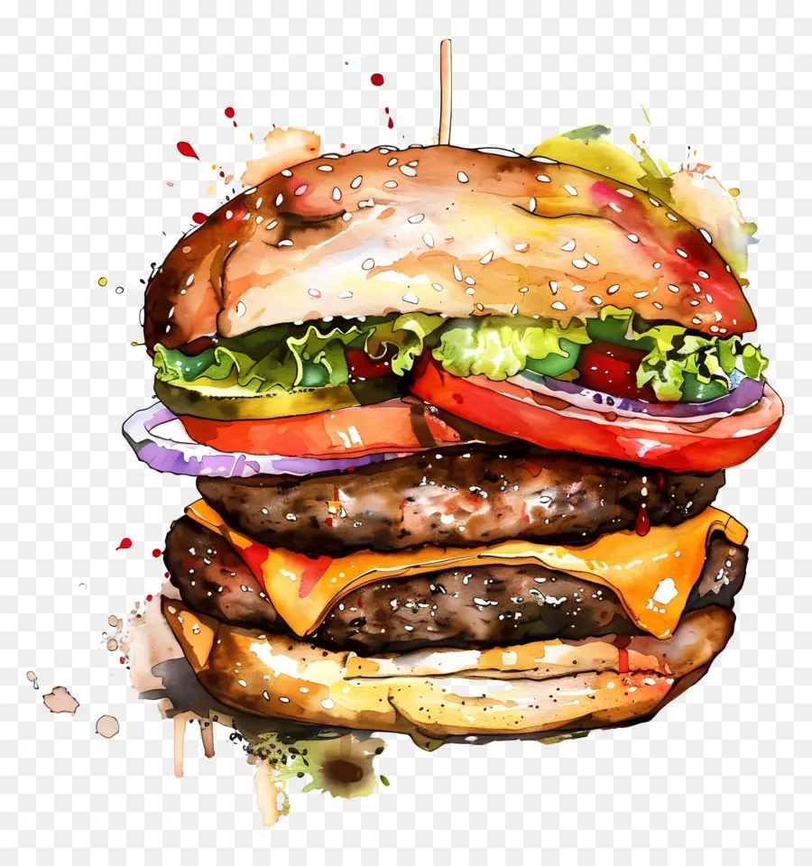 Hamburguesa，Queso PNG