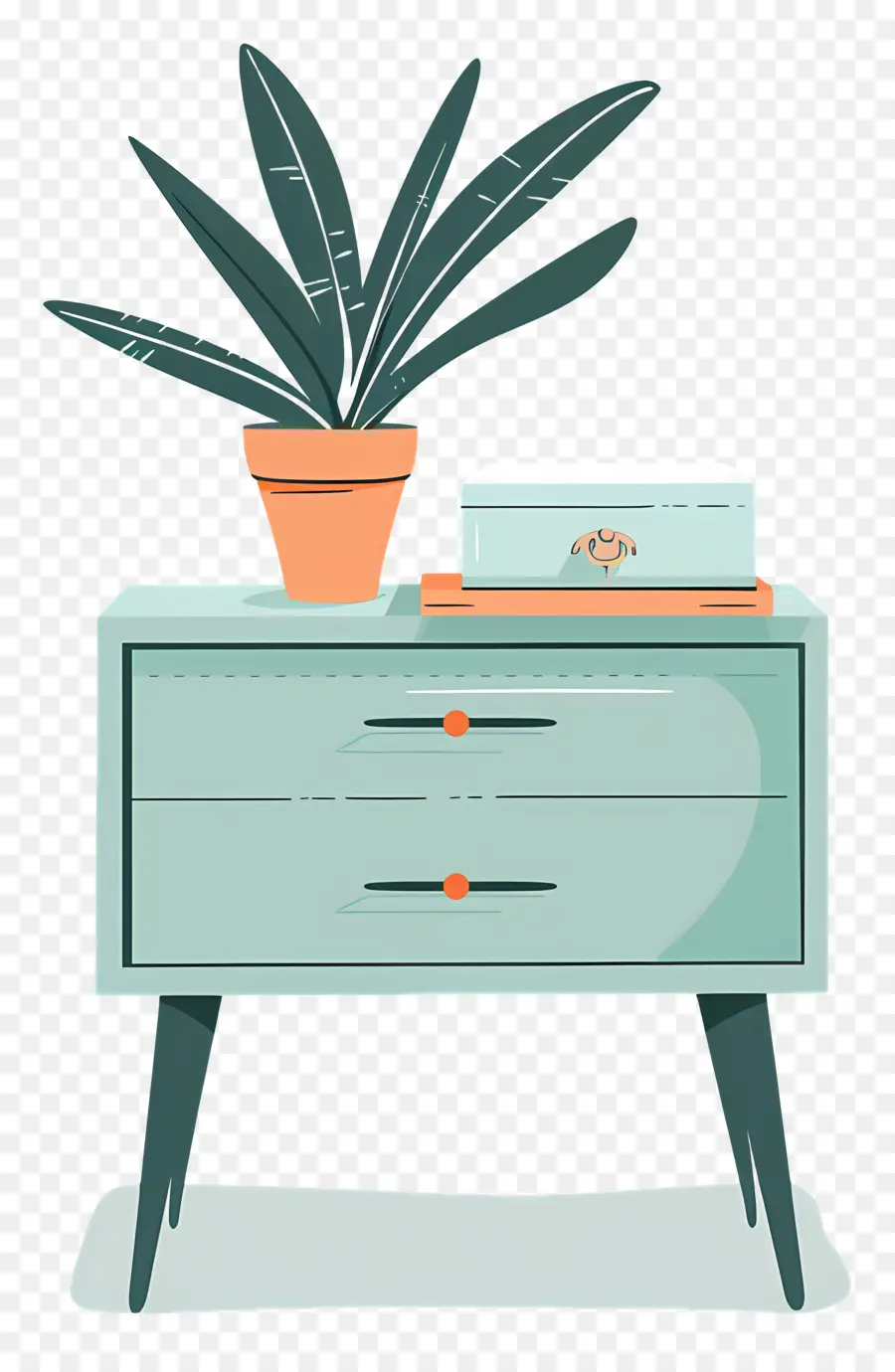 Bedside Table，Escritorio PNG